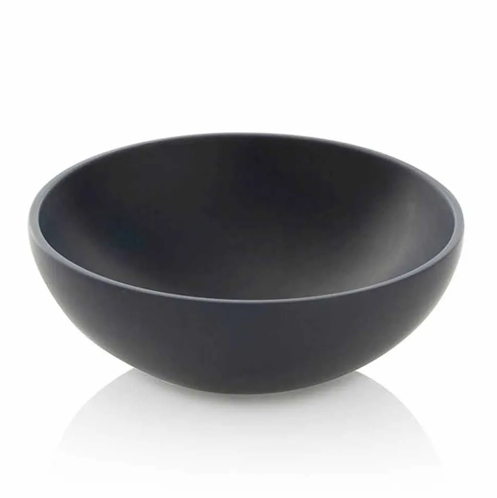 Lavabo da Appoggio Circolare di Design Moderno in Resina Made in Italy – Cavan