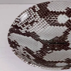 Lavabo da appoggio design ceramica cobrata made Italy Animals
