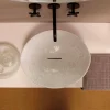Lavabo da appoggio design ceramica pitonata bianca made Italy Animals