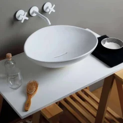 Lavabo da appoggio design di tendenza in ceramica made Italy Animals