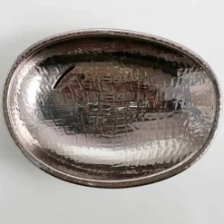 Lavabo da appoggio di design ceramica silver made in Italy Glossy