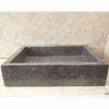 Lavabo da appoggio di design pezzo unico Jeff, in pietra naturale