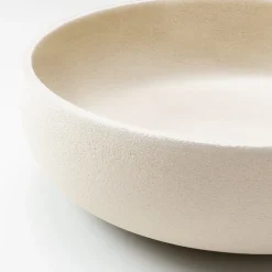 Lavabo da Appoggio in Argilla Raku Chiara o Scura Tornito a Mano - Prisma