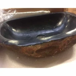 Lavabo da Appoggio in Basalto Hassan, non riproducibile in serie