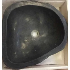 Lavabo da Appoggio in Basalto Hassan, non riproducibile in serie