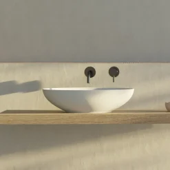 Lavabo da Appoggio in Ceramica Lucida o Opaca Made in Italy - Ferry