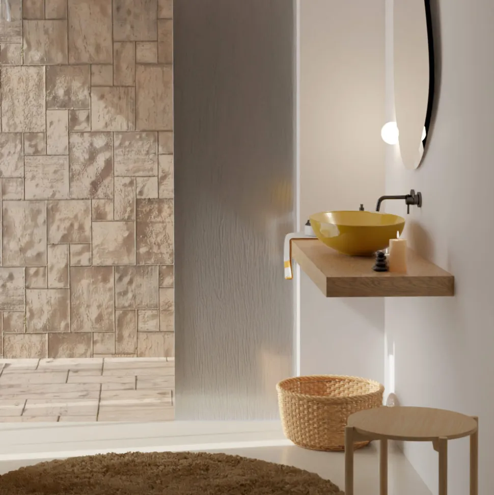 Lavabo da Appoggio in Ceramica Lucida o Opaca Made in Italy - Ferry