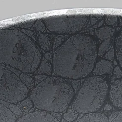 Lavabo da appoggio in ceramica stampa cocco grigio made Italy Glossy