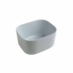 Lavabo da appoggio in ceramica design moderno Star Rectangular 50x40cm
