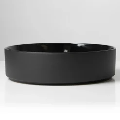 Lavabo da Appoggio in Gres Porcellanato Tornito a Mano Made in Italy - Halo