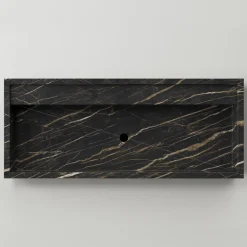 Lavabo da Appoggio in Gres Porcellanato Effetto Marmo Made in Italy - Cervia