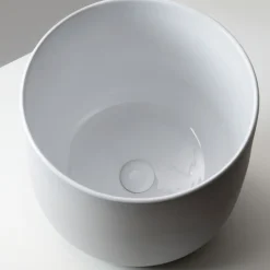 Lavabo da Appoggio in Porcellana Tornita a Mano - Nomad