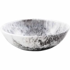 Lavabo da Appoggio Moderno in Resina Marrone e Nero – Dogliola