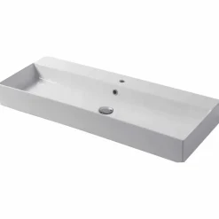 Lavabo da Appoggio o Parete in Ceramica Colorata o Bianca Leivi