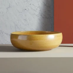 Lavabo da Appoggio per il Bagno Realizzato in Fire Clay Made in Italy - Tallone