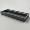 Lavabo da Appoggio Rettangolare in Gres Porcellanato Made in Italy - Cervia