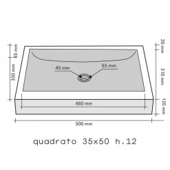 Lavabo da Appoggio rettangolare in Pietra Naturale Beige Giacarta, stile e design