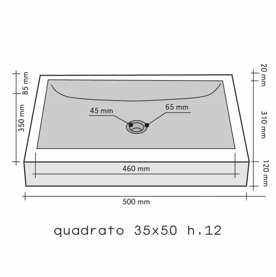 Lavabo da Appoggio rettangolare in Pietra Naturale Beige Giacarta, stile e design
