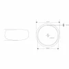 Lavabo da Appoggio Rotondo in Onice Puro Design Unico - Ramiro