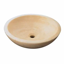 Lavabo da Appoggio Tondo in Onice Giava, natura a servizio del design