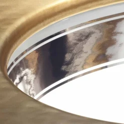 Lavabo da incasso barocco in fire clay fatto a mano in Italia, Egeo