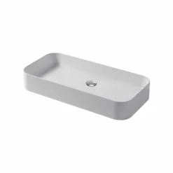 Lavabo Design da Appoggio in Ceramica Made in Italy Leivi