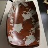 Lavabo di design da appoggio ceramica cavallino made in Italy Laura
