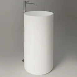 Lavabo Freestanding da Appoggio in Ceramica Made in Italy - Ragazza