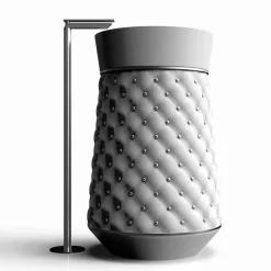 Lavabo freestanding design moderno in Solid Surface Elizabeth