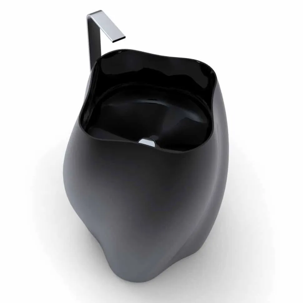 Lavabo freestanding di design moderno Flower fatto in Italia