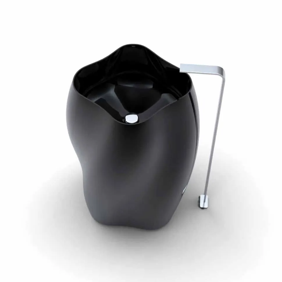 Lavabo freestanding di design moderno Flower fatto in Italia