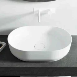 Lavabo freestanding di design da bagno fatto in Italia Dalmine Medium