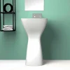 Lavabo freestanding in ceramica moderno realizzato in Italia, Firmino