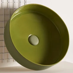 Lavabo in Grès Porcellanato di Diverse Finiture Made in Italy - Busta