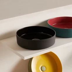 Lavabo in Grès Porcellanato di Diverse Finiture Made in Italy - Busta