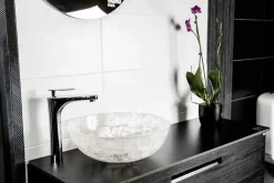 Lavabo in Pietra per Bagno da Appoggio di Design – Baceno