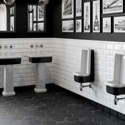 Lavabo per il Bagno Soprapiano Forma Rettangolare in Ceramica - Holly