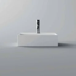 Lavabo Quadrato o Rettangolare di Design Moderno in Ceramica Made in Italy - Act