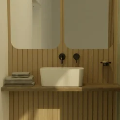 Lavabo Realizzato in Ceramica Disponibile in Diversi Colori Made in Italy - Cesta
