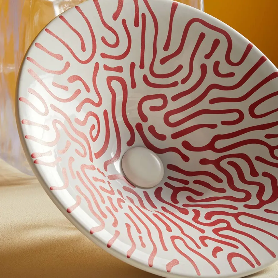 Lavabo Semincasso in Porcellana Francese di Primissima Qualità - Pausa