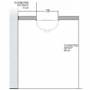 Lavabo sottopiano barocco in fire clay e oro made in Italy, Egeo
