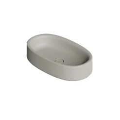 Lavabo 60x35 cm da Appoggio in Ceramica di Diversi Colori Made in Italy - Ragazza