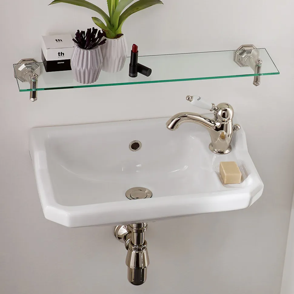 Lavamani Sospeso in Ceramica di Design Vintage, Made in Italy – Nausica
