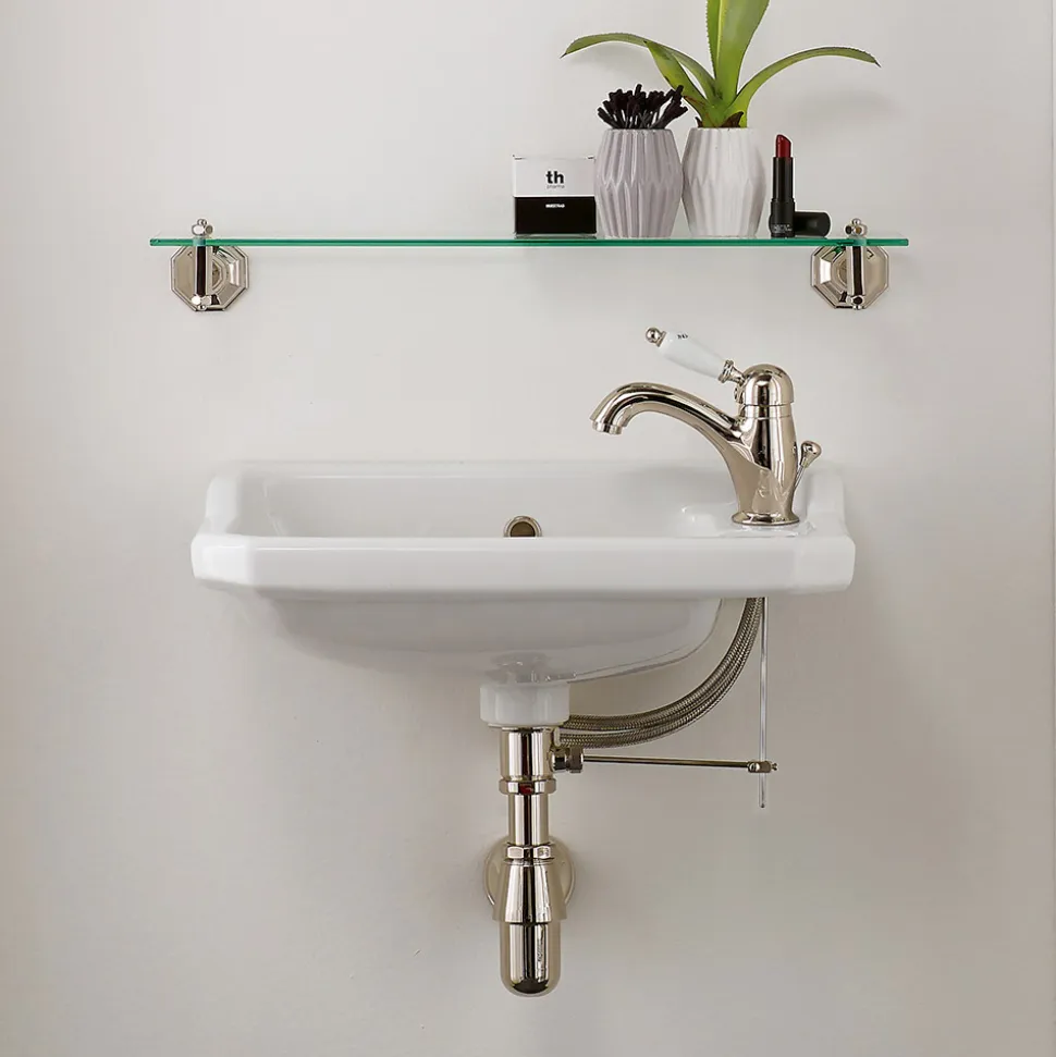 Lavamani Sospeso in Ceramica di Design Vintage, Made in Italy – Nausica