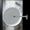 Lavandino circolare da appoggio made in Italy, Donnas
