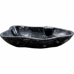Lavandino da Appoggio Moderno in Marmo con Fossili – Burgeo