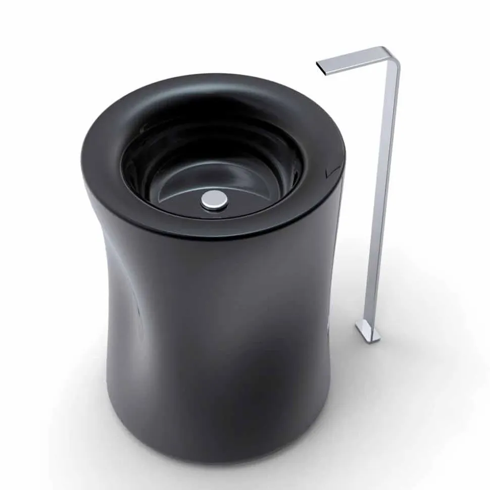 Lavandino freestanding a colonna moderno prodotto in Italia, Siracusa