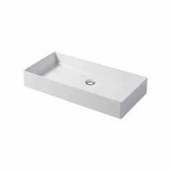 Lavavo da Appoggio di Design, in Ceramica Bianca o Colorata Leivi