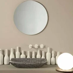 Lavavo da appoggio di design in ceramica caimano made in Italy Laura