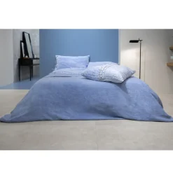 Lenzuolo Matrimoniale con Angoli, Lino Colorato di Lusso Made in Italy - Fiumano